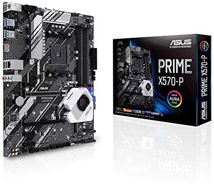 90MB11N0-M0EAY0 ASUS Prime X570-P  Moderkort, Svart 90MB11N0-M0EAY0 ASUS Prime X570-P  Moderkort, Svart