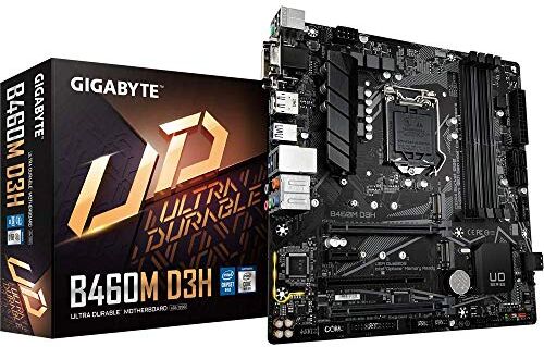 B460M D3H GIGABYTE  mATX moderkort för Intel LGA 1200 CPUs B460M D3H GIGABYTE  mATX moderkort för Intel LGA 1200 CPUs