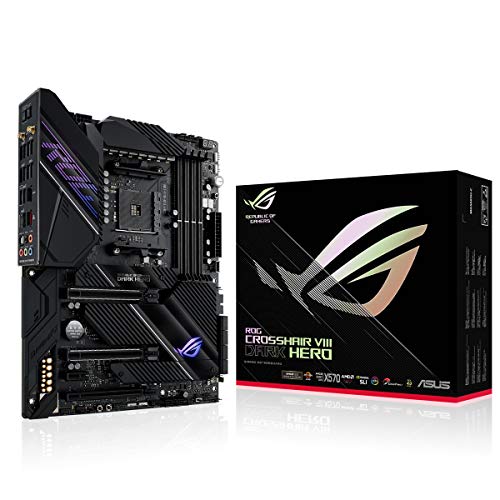 ROG CROSSHAIR VIII DARK HERO ASUS  Socket AM4 ATX AMD X570 ASUS , AMD, Socket AM4, AMD Ryzen 3,AMD Ryzen 5, DDR4-SDRAM, DIMM, 4000,4133,4266,4400,4600,4666,4800,4866 MHz