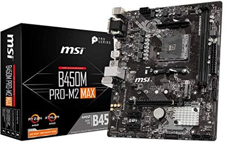 B450M PRO-M2 MAX PLACA BASE MSI  AM4 MATX 2XDDR4 B450M PRO-M2 MAX PLACA BASE MSI  AM4 MATX 2XDDR4
