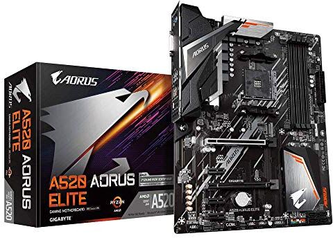 A520 AORUS ELITE GIGABYTE  moderkort A520 AORUS ELITE GIGABYTE  moderkort