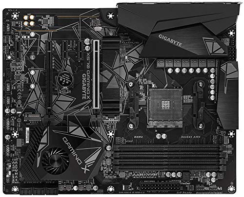 X570 GAMING X Gigabyte  Moderkort, Svart X570 GAMING X Gigabyte  Moderkort, Svart