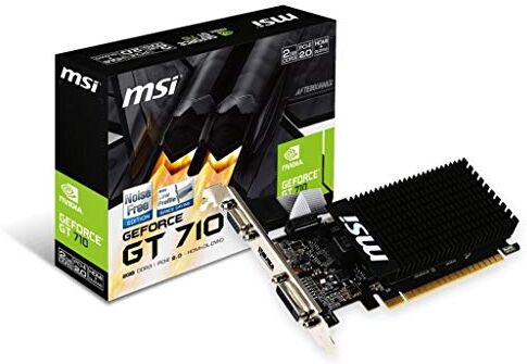 FBA_GT 710 2GD3H LP TARJETA GRÃFICA MSI GT 710 2GB GDDR3 LP FBA_GT 710 2GD3H LP TARJETA GRÃFICA MSI GT 710 2GB GDDR3 LP