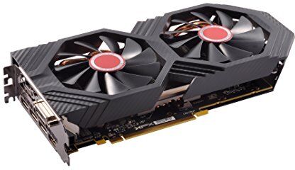 FBA_RX-580P8DFD6 XFX RX-580P8DFD6 Radeon RX 580 GTS XXX edition OC 8 GB GDDDR5 3XDP/HDMI/SVI-D Grafikkort, Svart/Röd FBA_RX-580P8DFD6 XFX RX-580P8DFD6 Radeon RX 580 GTS XXX edition OC 8 GB GDDDR5 3XDP/HDMI/SVI-D Grafikkort, Svart/Röd