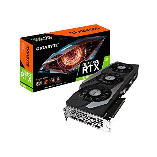 GV-N3090GAMING OC-24GD Gigabyte  Grafikkort 24 GB, Svart GV-N3090GAMING OC-24GD Gigabyte  Grafikkort 24 GB, Svart