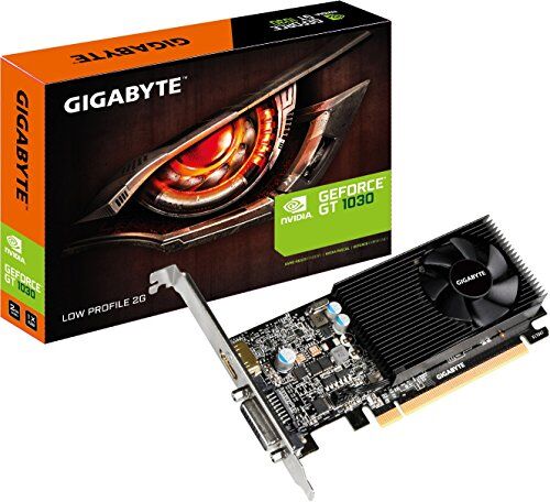 E082185 Gigabyte GeForce GT GV-N1030D5-2GL Svart