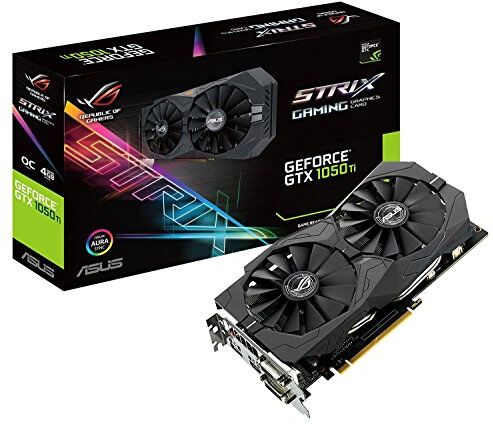 STRIX-GTX1050TI-O4G-GAMING Asus  grafikkort (Nvidia, PCIe 3.0, 4 GB DDR5-minne, HDMI, DVI, Displayport) STRIX-GTX1050TI-O4G-GAMING Asus  grafikkort (Nvidia, PCIe 3.0, 4 GB DDR5-minne, HDMI, DVI, Displayport)
