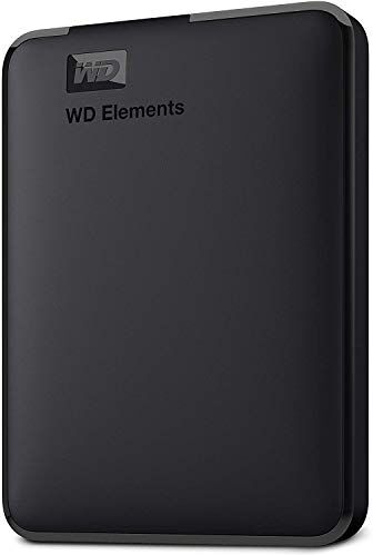 WDBUZG0010BBK-WESN WD  Bärbar Extern Hårddisk, 1 TB, Svart