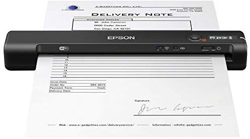 B11B253401 Epson Workforce ES-60W dokumentscanner (DIN A4, 600dpi, USB 2.0), 27.2 x 4.7 x 3.4 cm B11B253401 Epson Workforce ES-60W dokumentscanner (DIN A4, 600dpi, USB 2.0), 27.2 x 4.7 x 3.4 cm