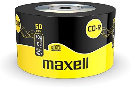 624036 Maxell  CD-R 80 XL ämnen (52 x hastighet, 700 MB, 50 Shrink), (50 disk pack – krympförpackad) 624036 Maxell  CD-R 80 XL ämnen (52 x hastighet, 700 MB, 50 Shrink), (50 disk pack – krympförpackad)