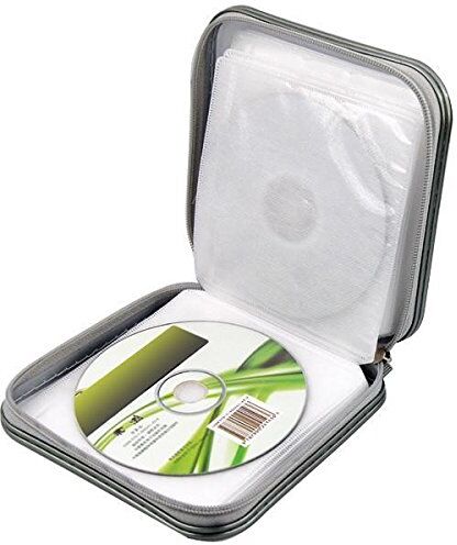 Caltrad 2563 chinkyboo 40 CD-skivförvaring bärväska – perfekt för att hålla CD-skivor, spel eller DVD-skiv-fodral är idealiskt för att ta med i bilen Caltrad 2563 chinkyboo 40 CD-skivförvaring bärväska – perfekt för att hålla CD-skivor, spel eller DVD-skiv-fodral är idealiskt för att ta med i bilen