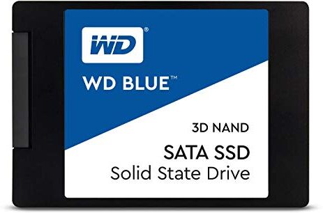 WDS100T2B0A WD Blue 3D NAND Intern SSD 1 tums SATA 1 TB WDS100T2B0A WD Blue 3D NAND Intern SSD 1 tums SATA 1 TB