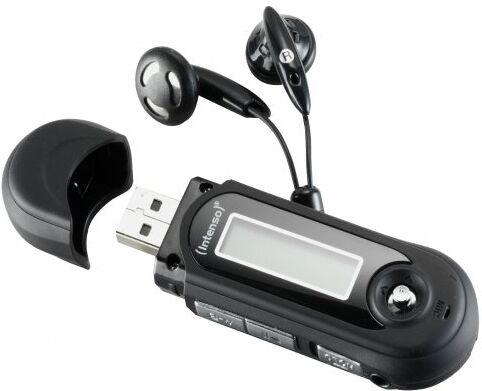 3601460 Intenso Music Walker MP3-spelare 8 GB (USB 2.0) Svart