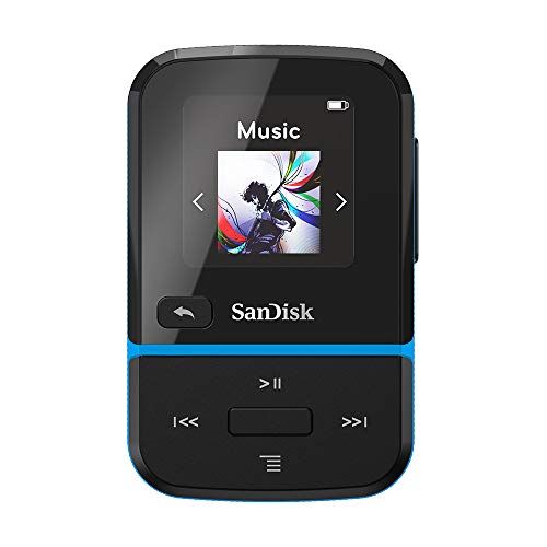 SDMX30-032G-G46B SanDisk Clip Sport Go 32 GB MP3-spelare blå