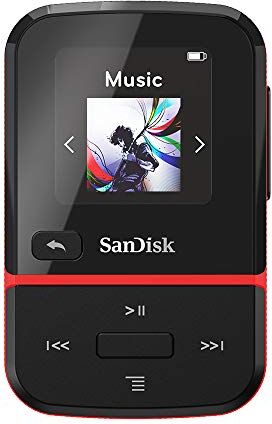 SDMX30-032G-G46R SanDisk Clip Sport Go 32GB MP3-spelare röd SDMX30-032G-G46R SanDisk Clip Sport Go 32GB MP3-spelare röd