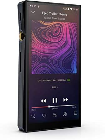 FIIO-M11 FiiO M11 portabelt High Definition Audio och MP3-spelare – 32 bitars/384 kHz – Bluetooth HWA, LDAC, aptx HD, SBC, AAC – Tochscreen