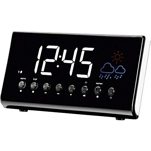 450135 Silva Schneider UR-D 1450 WS Radioalarm clock UKW white