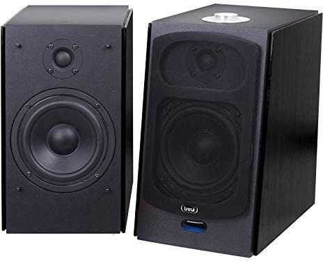 0AV59000 Trevi AVX 590 BT drivna högtalare, bluetooth, USB, Aux-In, svart 0AV59000 Trevi AVX 590 BT drivna högtalare, bluetooth, USB, Aux-In, svart