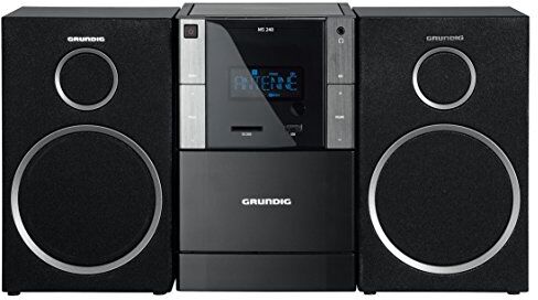 4013833001393 Grundig GLR5150 MS 240 Design Mikro Stereoanläggning (FM/RDS Tuner, Mp3-Uppspelning, USB, SD)