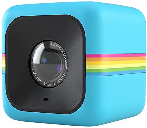 POLC3BL Polaroid Cube HD 1080p livsstil actionvideokamera (blå) POLC3BL Polaroid Cube HD 1080p livsstil actionvideokamera (blå)