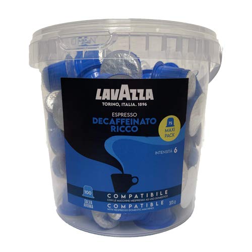 8718692190115 Lavazza Espresso koffeinato Ricco 75 kapslar