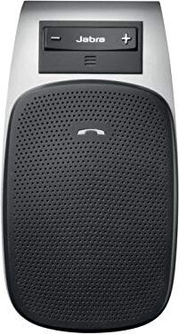 100-49000001-60 Jabra Drive Bluetooth Altoparlante per Auto, Microfono Vivavoce con Cancellazione del Rumore e Altoparlante per Chiamate, Streaming Musicale e GPS, Nero