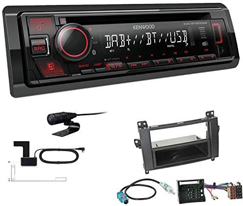 KDCBT450DAB+Einbauset Kenwood KDC-BT450DAB 1-DIN DAB bilradio Bluetooth CD USB AUX installationssats passar Mercedes-Benz Sprinter från 2006 svart med fyrhjulingslås KDCBT450DAB+Einbauset Kenwood KDC-BT450DAB 1-DIN DAB bilradio Bluetooth CD USB AUX installationssats passar Mercedes-Benz Sprinter från 2006 svart med fyrhjulingslås
