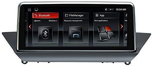 GPS Navigator för bil Android 10 Auto Stereo för BMW X1 E84 (2009–2015) CIC System Quad Core 2GB RAM 32GB ROM med iDrive-system kvarhållen 10,25 tums pekskärm med Carplay