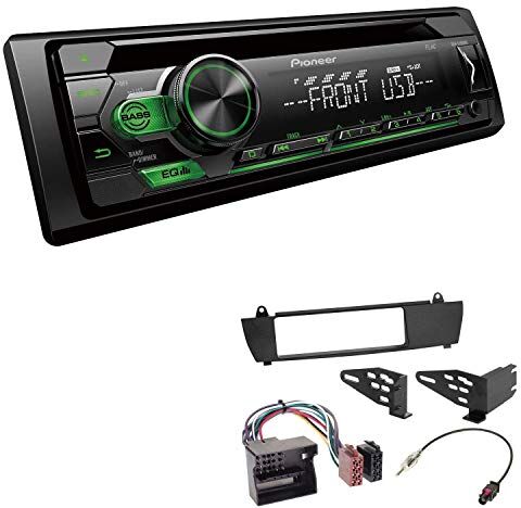 110UBGEBS46 EHO Bilradio med installationssats lämplig för BMW X3 inkl Pioneer DEH-S110UBG 1 DIN grön tangentbelysning 110UBGEBS46 EHO Bilradio med installationssats lämplig för BMW X3 inkl Pioneer DEH-S110UBG 1 DIN grön tangentbelysning
