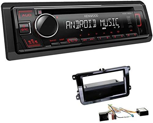 KDC130UREBS360 EHO Bilradio med installationsset lämplig för Seat Alhambra Piano Black med Canbus inkl Kenwood KDC-130UR 1 DIN USB AUX KDC130UREBS360 EHO Bilradio med installationsset lämplig för Seat Alhambra Piano Black med Canbus inkl Kenwood KDC-130UR 1 DIN USB AUX