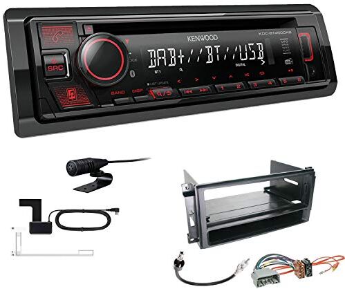 KDCBT450DAB+Einbauset Kenwood KDC-BT450DAB 1-DIN DAB bilradio Bluetooth CD USB AUX installationssats passar för Chrysler Sebring 2007–2010 svart KDCBT450DAB+Einbauset Kenwood KDC-BT450DAB 1-DIN DAB bilradio Bluetooth CD USB AUX installationssats passar för Chrysler Sebring 2007–2010 svart