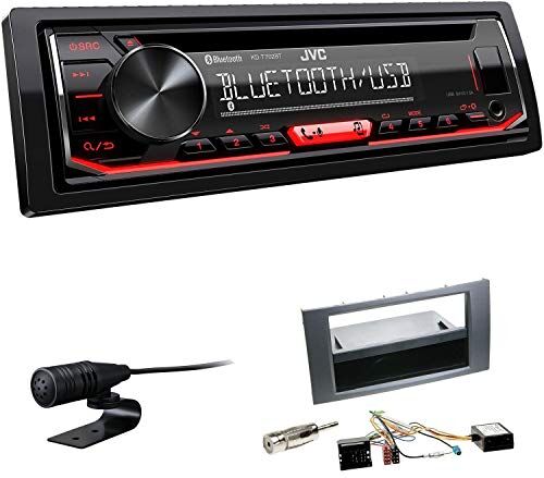 KDT702BTEBS140 EHO Bundle JVC KD-T702BT 1-DIN USB AUX CD tuner passar för Ford Kuga 2008–2012 mörksilver/antracit inklusive Canbus KDT702BTEBS140 EHO Bundle JVC KD-T702BT 1-DIN USB AUX CD tuner passar för Ford Kuga 2008–2012 mörksilver/antracit inklusive Canbus