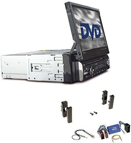 RDD571BT+Einbauset Caliber RDD571BT 1-DIN bilradio installationssats vikbar bildskärm passar Audi A3 till 1999 svart RDD571BT+Einbauset Caliber RDD571BT 1-DIN bilradio installationssats vikbar bildskärm passar Audi A3 till 1999 svart
