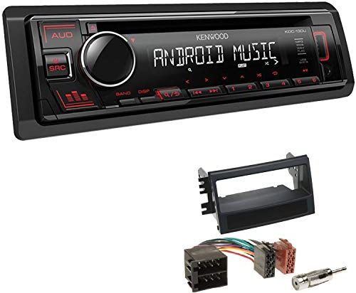 KDC130UREBS211 EHO Bilradio med installationsset som passar KIA Soul inkl Kenwood KDC-130UR 1 DIN USB AUX KDC130UREBS211 EHO Bilradio med installationsset som passar KIA Soul inkl Kenwood KDC-130UR 1 DIN USB AUX