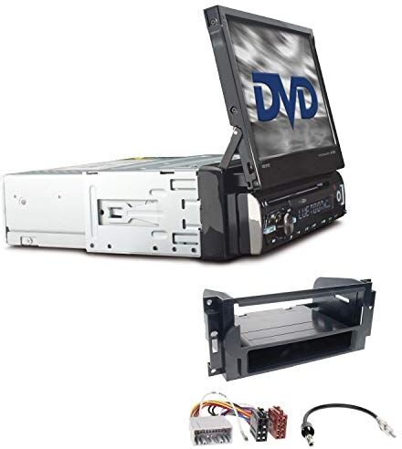 RDD571BT+Einbauset Caliber RDD571BT 1-DIN bilradio installationssats vikbar bildskärm passar till Jeep Compass 2006-2010 svart RDD571BT+Einbauset Caliber RDD571BT 1-DIN bilradio installationssats vikbar bildskärm passar till Jeep Compass 2006-2010 svart