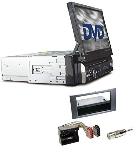 RDD571BT+Einbauset Caliber RDD571BT 1-DIN bilradio installationssats bärbar bildskärm lämplig för Ford Fusion facelift 2005–2012 mörksilver/antracit RDD571BT+Einbauset Caliber RDD571BT 1-DIN bilradio installationssats bärbar bildskärm lämplig för Ford Fusion facelift 2005–2012 mörksilver/antracit