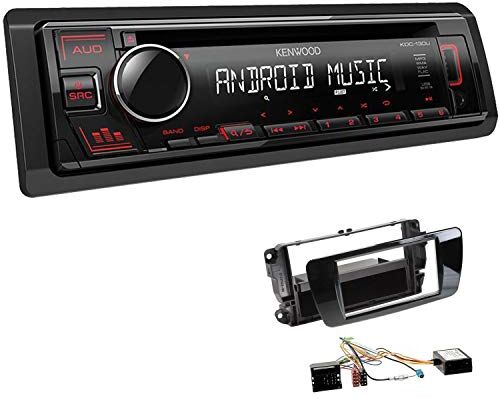 KDC130UREBS378 EHO Bilradio med installationsset som passar till Seat Ibiza IV Ibiza IV ST Piano svart med Canbus inkl Kenwood KDC-130UR 1 DIN USB AUX KDC130UREBS378 EHO Bilradio med installationsset som passar till Seat Ibiza IV Ibiza IV ST Piano svart med Canbus inkl Kenwood KDC-130UR 1 DIN USB AUX