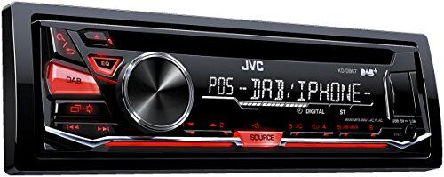 KD-DB67EN JVC KD-DB67 USB/CD-mottagare (DAB+, främre AUX) svart KD-DB67EN JVC KD-DB67 USB/CD-mottagare (DAB+, främre AUX) svart
