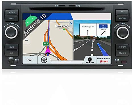KC-8900 Android 9 dubbel Din bil stereo för Ford C-Max/Connect/Fiesta/Focus/Fusion/Galaxy/Kuga S-Max/Transit/Mondeo svart GPS navigeringshuvud enhet   2 G+32 G 7 tum   WIFI Google Bluetooth Backup Camera & Canbus KC-8900 Android 9 dubbel Din bil stereo för Ford C-Max/Connect/Fiesta/Focus/Fusion/Galaxy/Kuga S-Max/Transit/Mondeo svart GPS navigeringshuvud enhet   2 G+32 G 7 tum   WIFI Google Bluetooth Backup Camera & Canbus