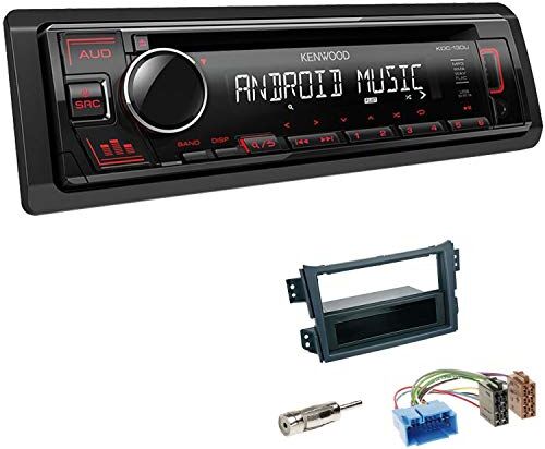 KDC130UREBS453 EHO Bilradio med installationssats som passar Suzuki Splash inkl Kenwood KDC-130UR 1 DIN USB AUX KDC130UREBS453 EHO Bilradio med installationssats som passar Suzuki Splash inkl Kenwood KDC-130UR 1 DIN USB AUX