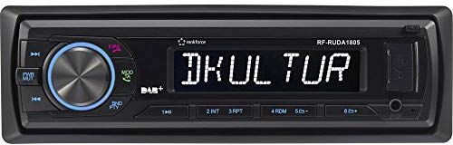RF-3241288 Renkforce RUDAB-1805 car stereo DAB+ Tuner, incl. DAB-antenna, Bluetooth-handsfree RF-3241288 Renkforce RUDAB-1805 car stereo DAB+ Tuner, incl. DAB-antenna, Bluetooth-handsfree