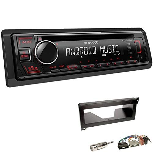 KDC130UREBS79 EHO Bilradio med installationspaket som passar Dodge Viper 1992-2002 inkl Kenwood KDC-130UR 1 DIN USB AUX