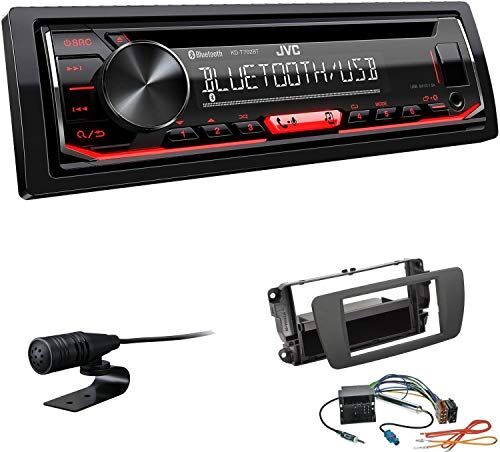 KDT702BTEBS381 EHO Bundle JVC KD-T702BT 1-DIN USB AUX CD Tuner passar till Seat Ibiza IV Ibiza IV ST från 2008 tyamgrå KDT702BTEBS381 EHO Bundle JVC KD-T702BT 1-DIN USB AUX CD Tuner passar till Seat Ibiza IV Ibiza IV ST från 2008 tyamgrå