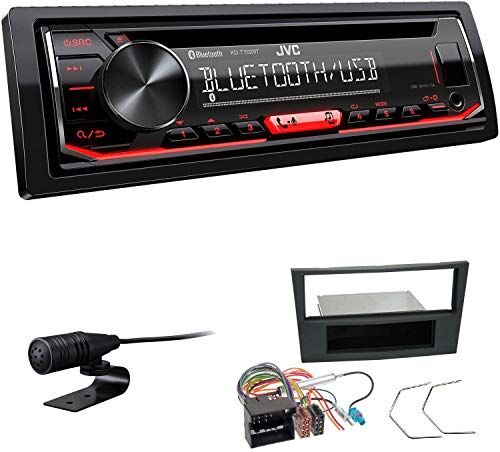 KDT702BTEBS267 EHO Bundle JVC KD-T702BT 1-DIN USB AUX CD Tuner passar till Opel Astra H 2004-2010 Charcoal KDT702BTEBS267 EHO Bundle JVC KD-T702BT 1-DIN USB AUX CD Tuner passar till Opel Astra H 2004-2010 Charcoal