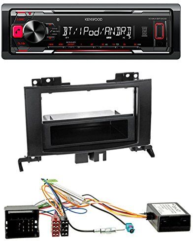 Set: KMM-BT206 Radio Bluetooth Tuner dubbel DIN radiopanel fack svart CANbuss-adapter  Antennadapter  Antennadapter ISO - DIN för VW Crafter (2EC1/2EC2/2EKE/2EKE72EKE2) från 04/2006 Set: KMM-BT206 Radio Bluetooth Tuner dubbel DIN radiopanel fack svart CANbuss-adapter  Antennadapter  Antennadapter ISO - DIN för VW Crafter (2EC1/2EC2/2EKE/2EKE72EKE2) från 04/2006