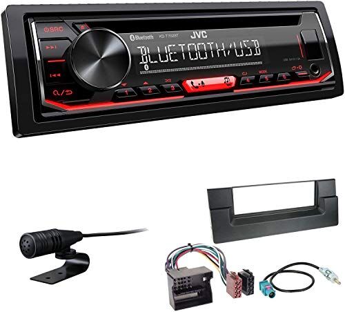 KDT702BTEBS48 EHO Bundle JVC KD-T702BT 1-DIN USB AUX CD tuner passar för BMW X5 2000-2006 svart KDT702BTEBS48 EHO Bundle JVC KD-T702BT 1-DIN USB AUX CD tuner passar för BMW X5 2000-2006 svart