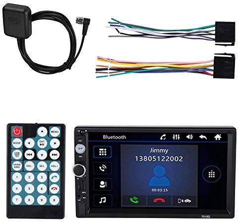 Wendryygmxi49kfh Wendry Dubbel Din bilradio multimedia, 7 tum HD pekskärm indash bilstereo, bil MP5 multimediaspelare, handsfree samtal billjudvideospelare, Bluetooth 4.0, FM USB/TF/AUX Wendryygmxi49kfh Wendry Dubbel Din bilradio multimedia, 7 tum HD pekskärm indash bilstereo, bil MP5 multimediaspelare, handsfree samtal billjudvideospelare, Bluetooth 4.0, FM USB/TF/AUX