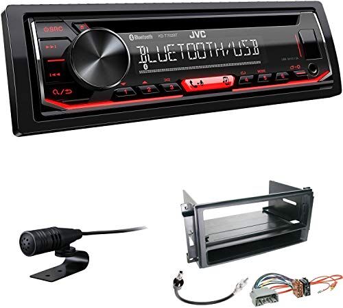 KDT702BTEBS74 EHO Bundle JVC KD-T702BT 1-DIN USB AUX CD Tuner passar Dodge Avenger 2007–2009 svart KDT702BTEBS74 EHO Bundle JVC KD-T702BT 1-DIN USB AUX CD Tuner passar Dodge Avenger 2007–2009 svart