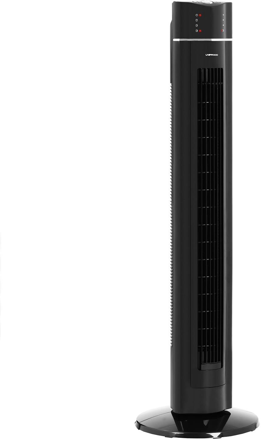 Uniprodo Tornfläkt - 60 W - 3 hastigheter - Fjärrkontroll Uniprodo Tornfläkt - 60 W - 3 hastigheter - Fjärrkontroll