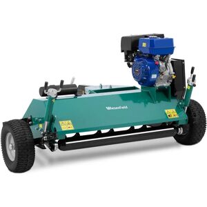 Wiesenfield Slaghack – Bensinmotor - 10 kW - Släpvagnskoppling + kulhuvud (Ø 80 mm) - 1200 mm bredd